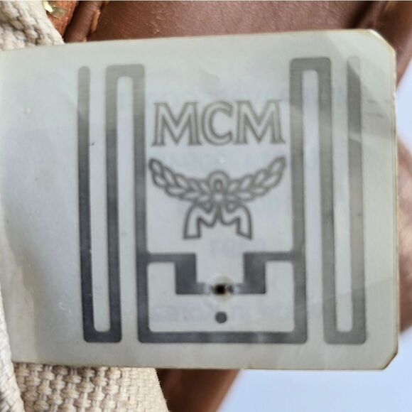 MCM Visetos Tote Bag Cognac - Picture 10 of 16